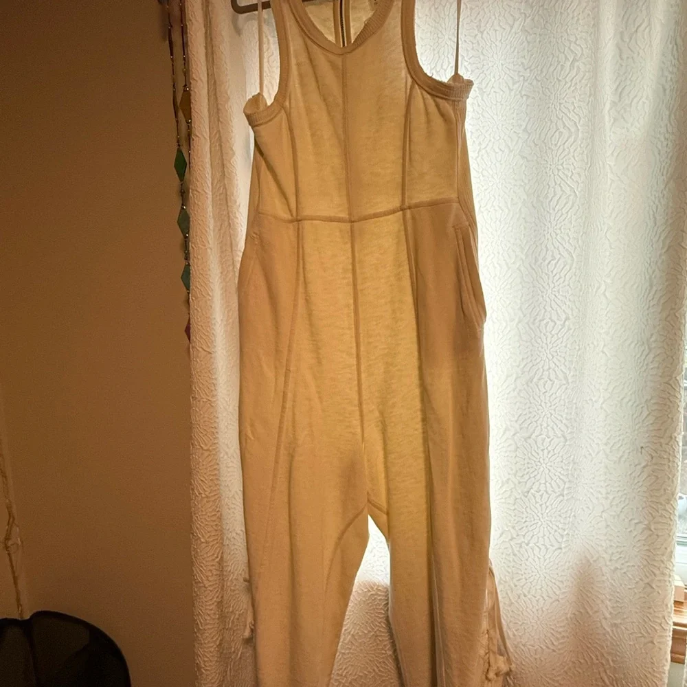 Elegant Cream Jumpsuit - Picture 7 of 13